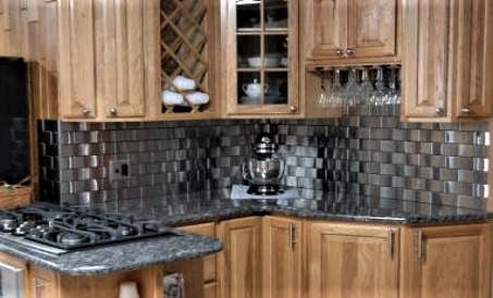 2.5x6 Accent Woven Stainless Steel Backsplash Project L2 2 1 1.jpg