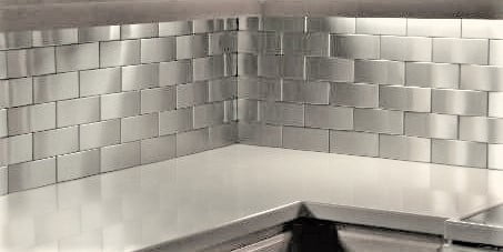 2.5x6 Accent Woven Stainless Steel Backsplash Project L5 2.jpg