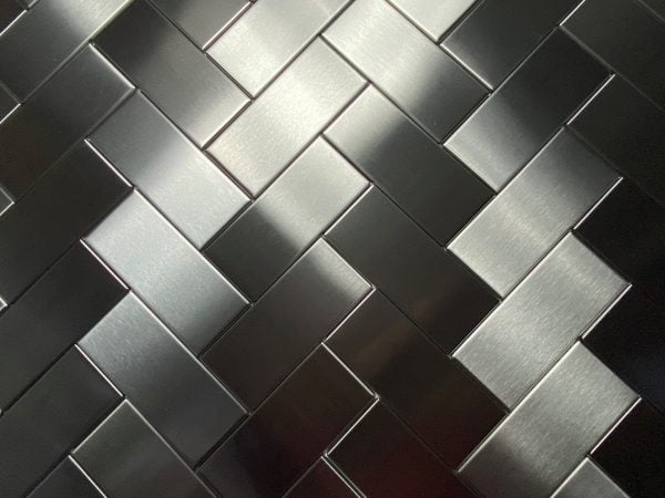 2.5x6 Herringbone Stainless Steel Tile Project J2 Scaled 1.jpg