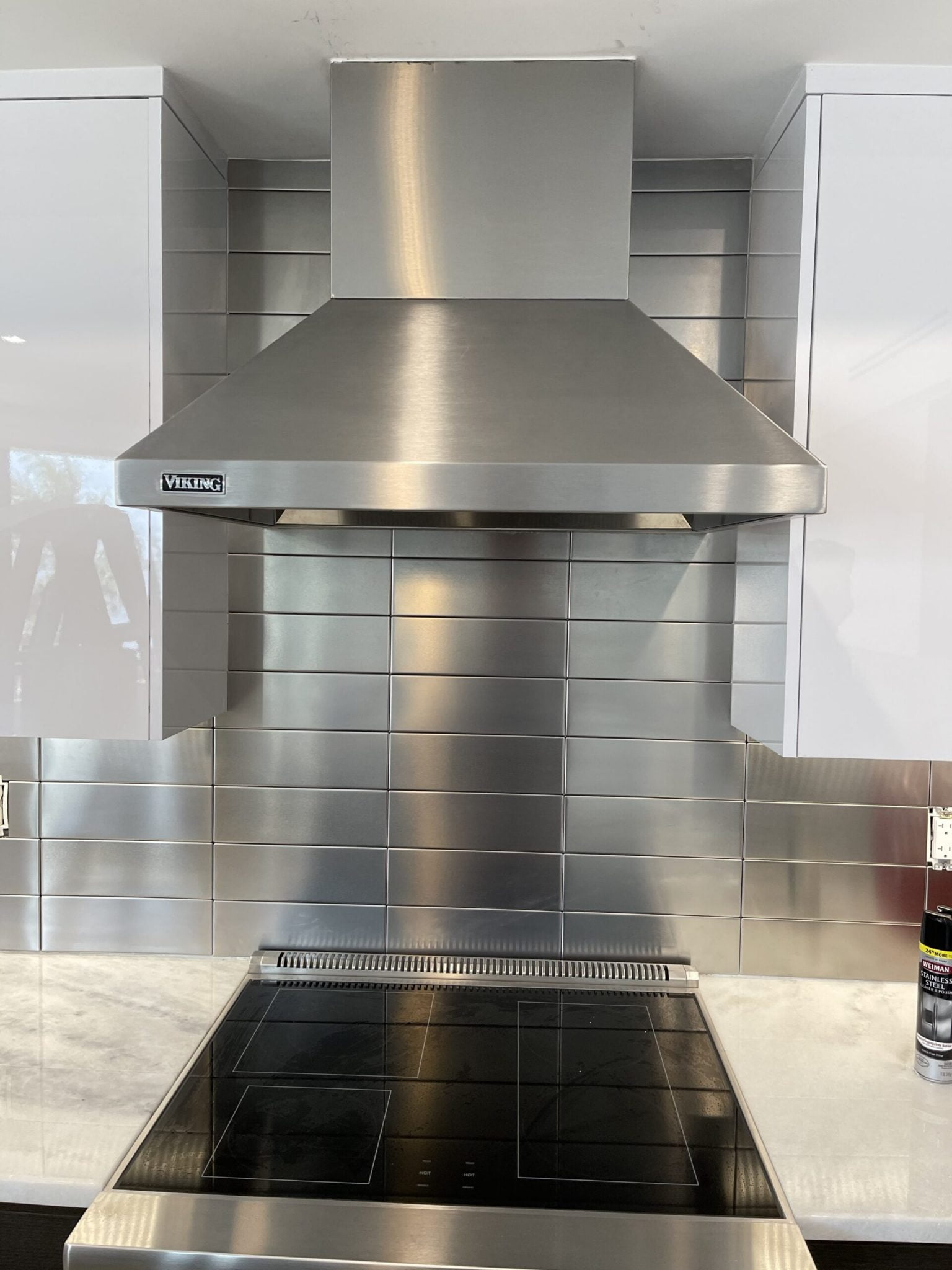 4" x 12" Stainless Steel Subway Tile Stainless Steel Tile